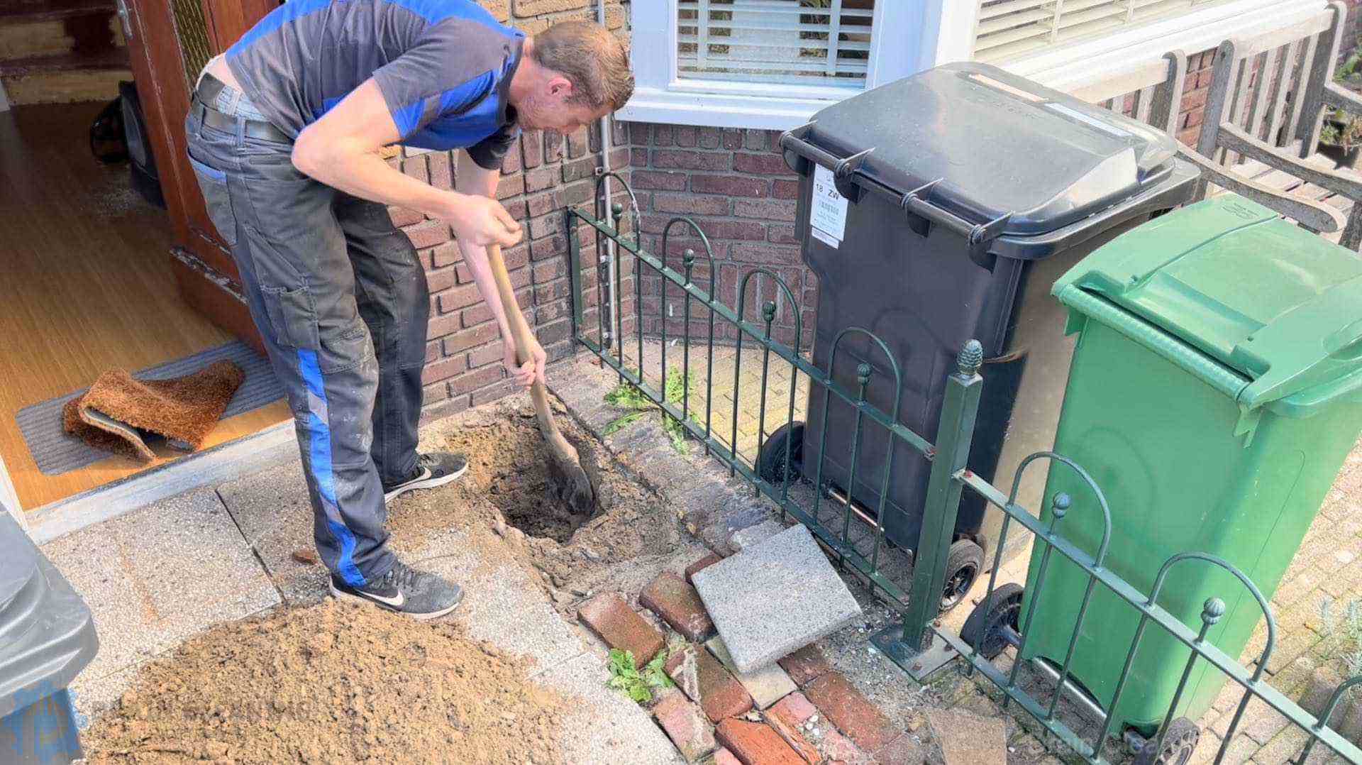 Sewer clogged Rotterdam